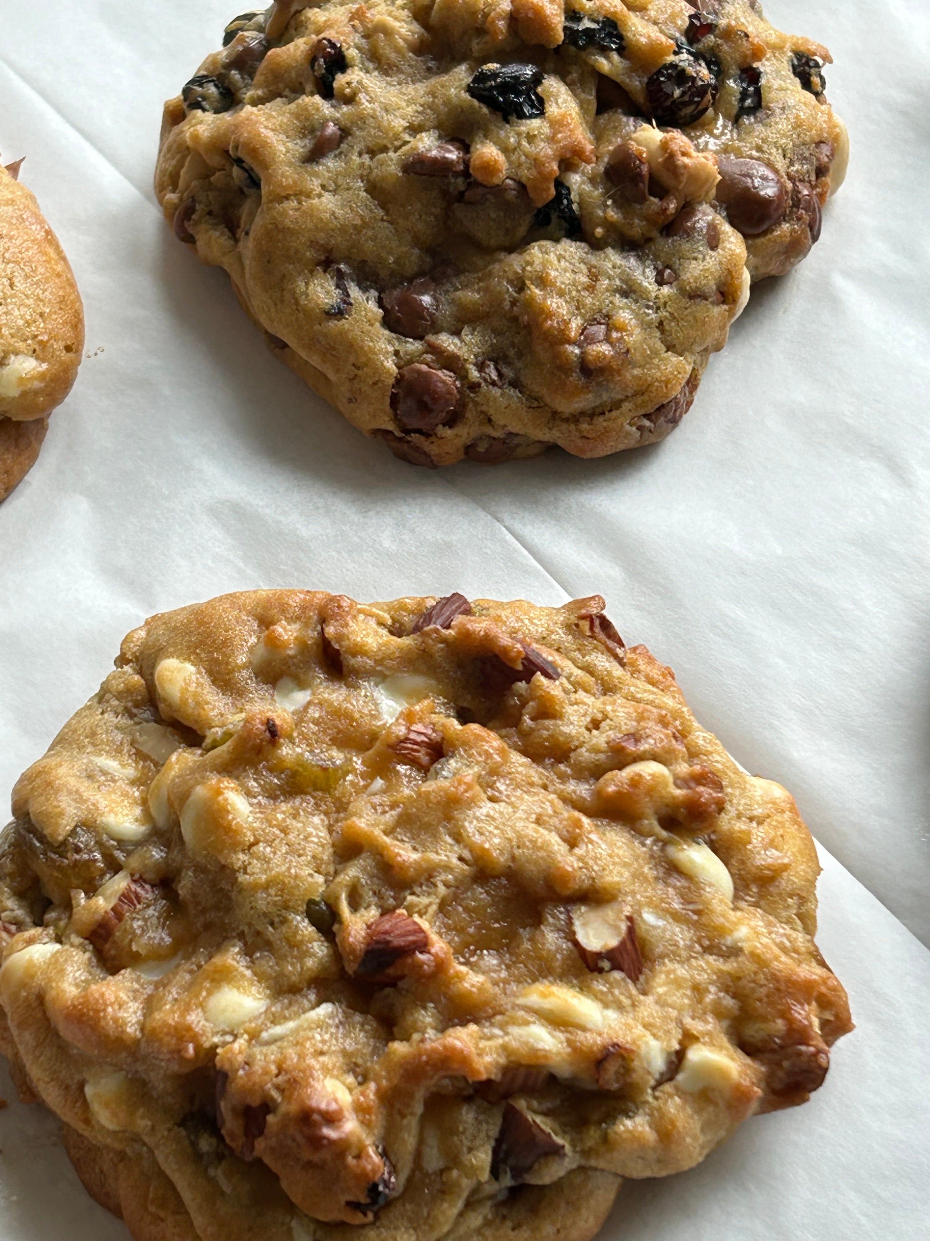 Mandel & Gröna Russin & Vit choklad