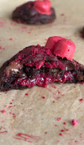 Hallon & Choklad cookie