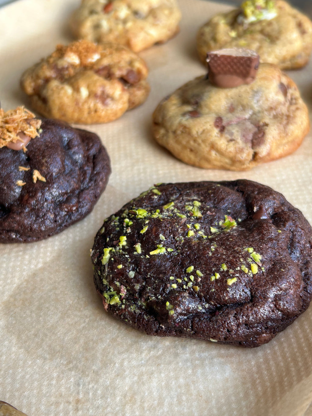 Choklad & Pistagekräm – 4 st