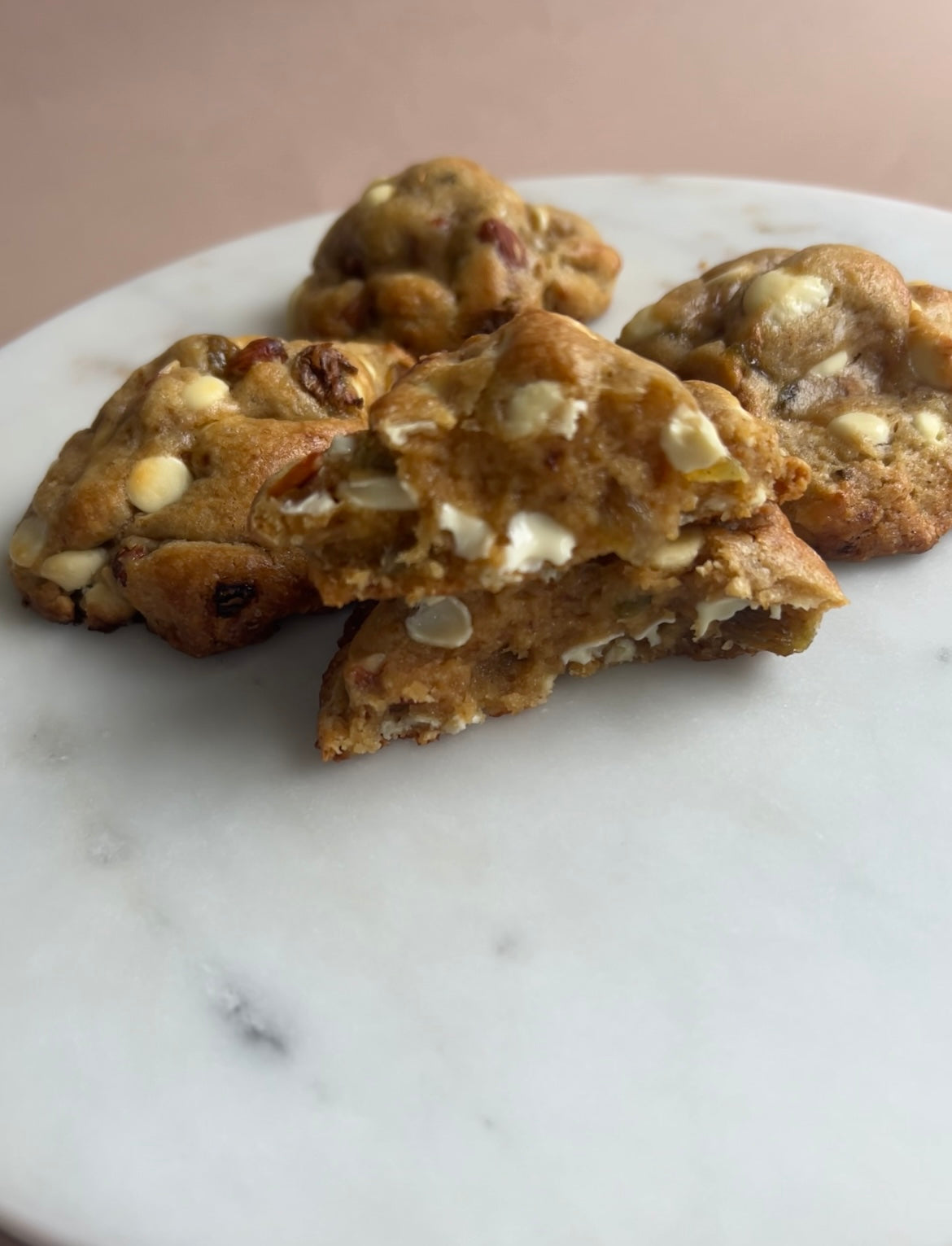 Mandel & Gröna Russin & Vit choklad – 4 st