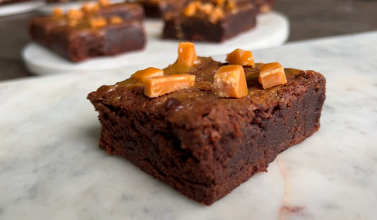 Brownie caramel