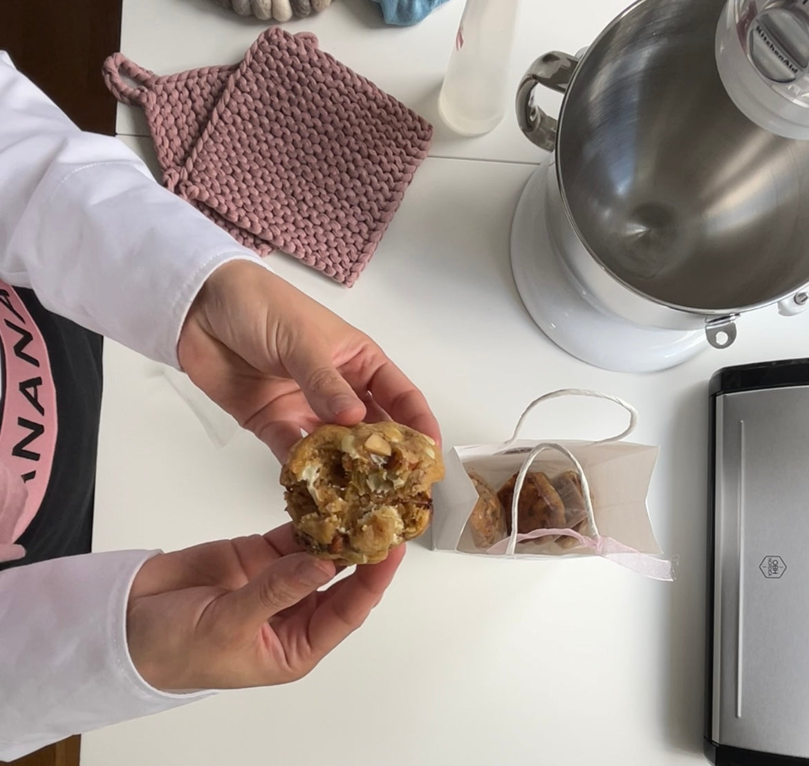 Mandel & Gröna Russin & Vit choklad – 4 st