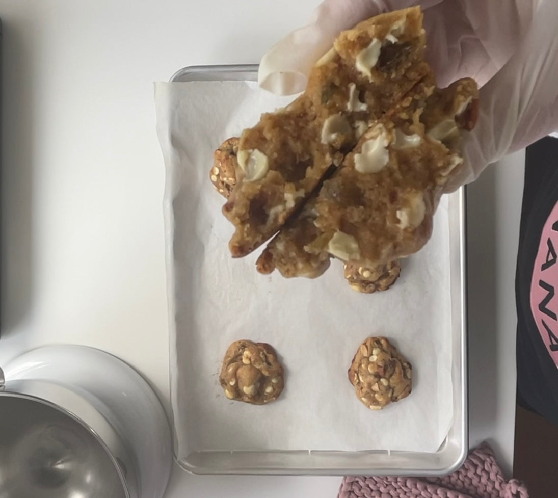 Mandel & Gröna Russin & Vit choklad – 4 st