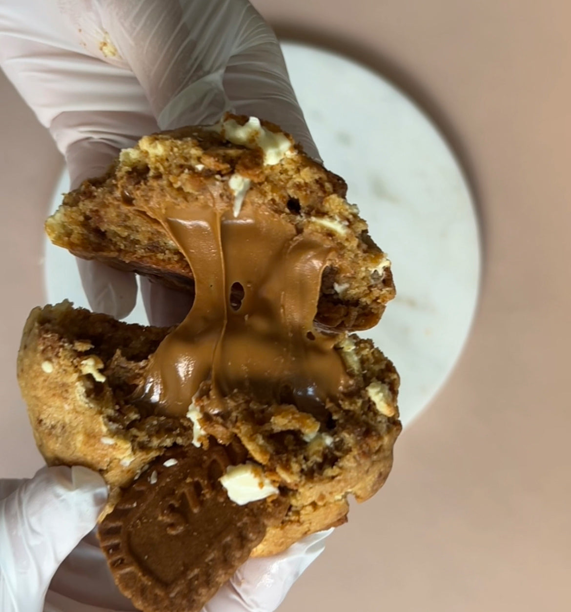 Biscoff & Lotus & Vit Choklad